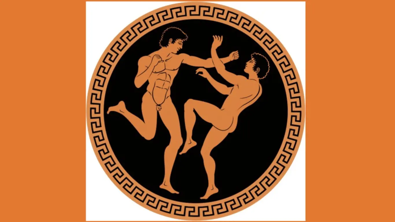 Ukázka pankrationu.