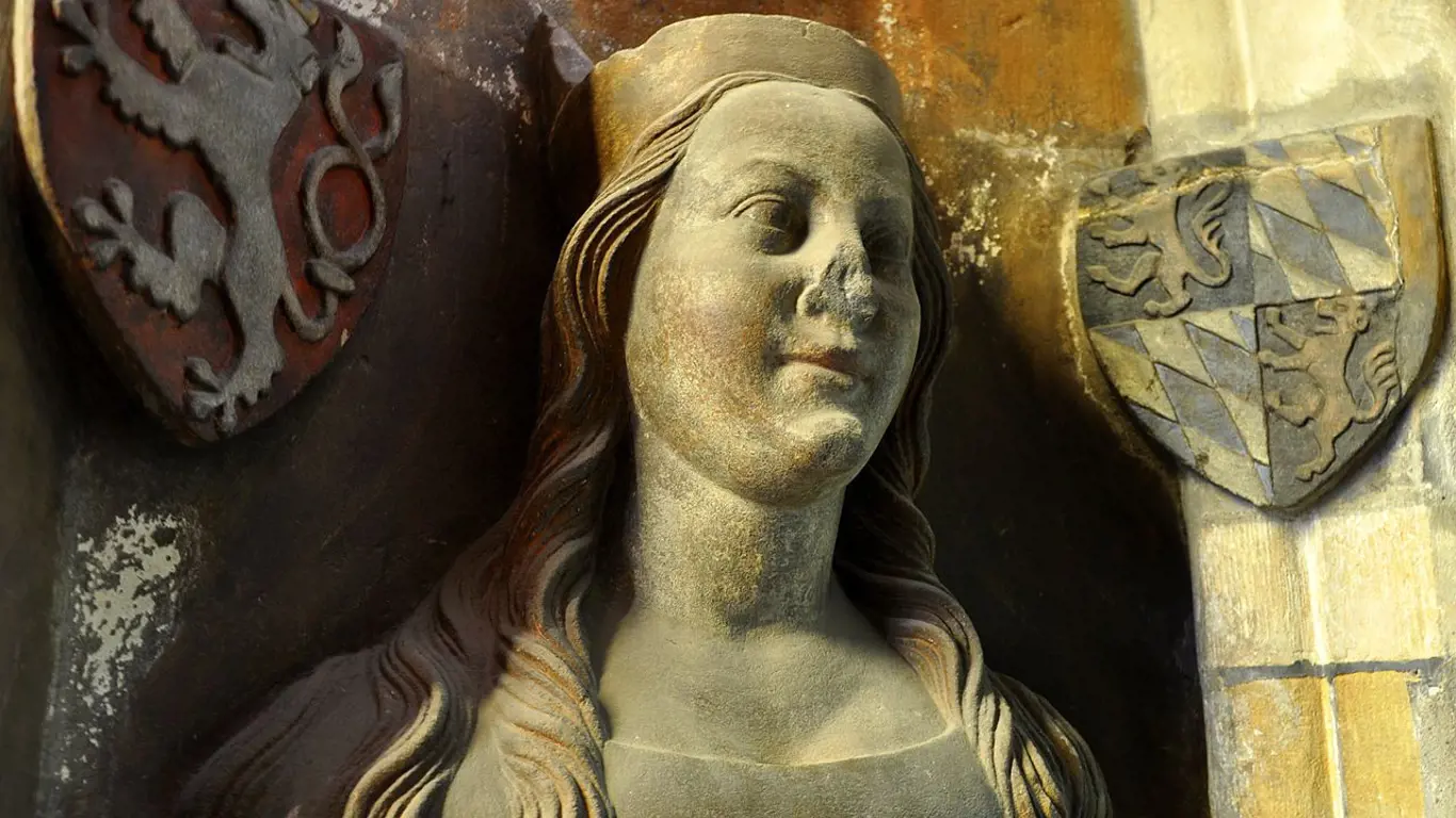 Druhá manželka Karla IV. Anna Falcká