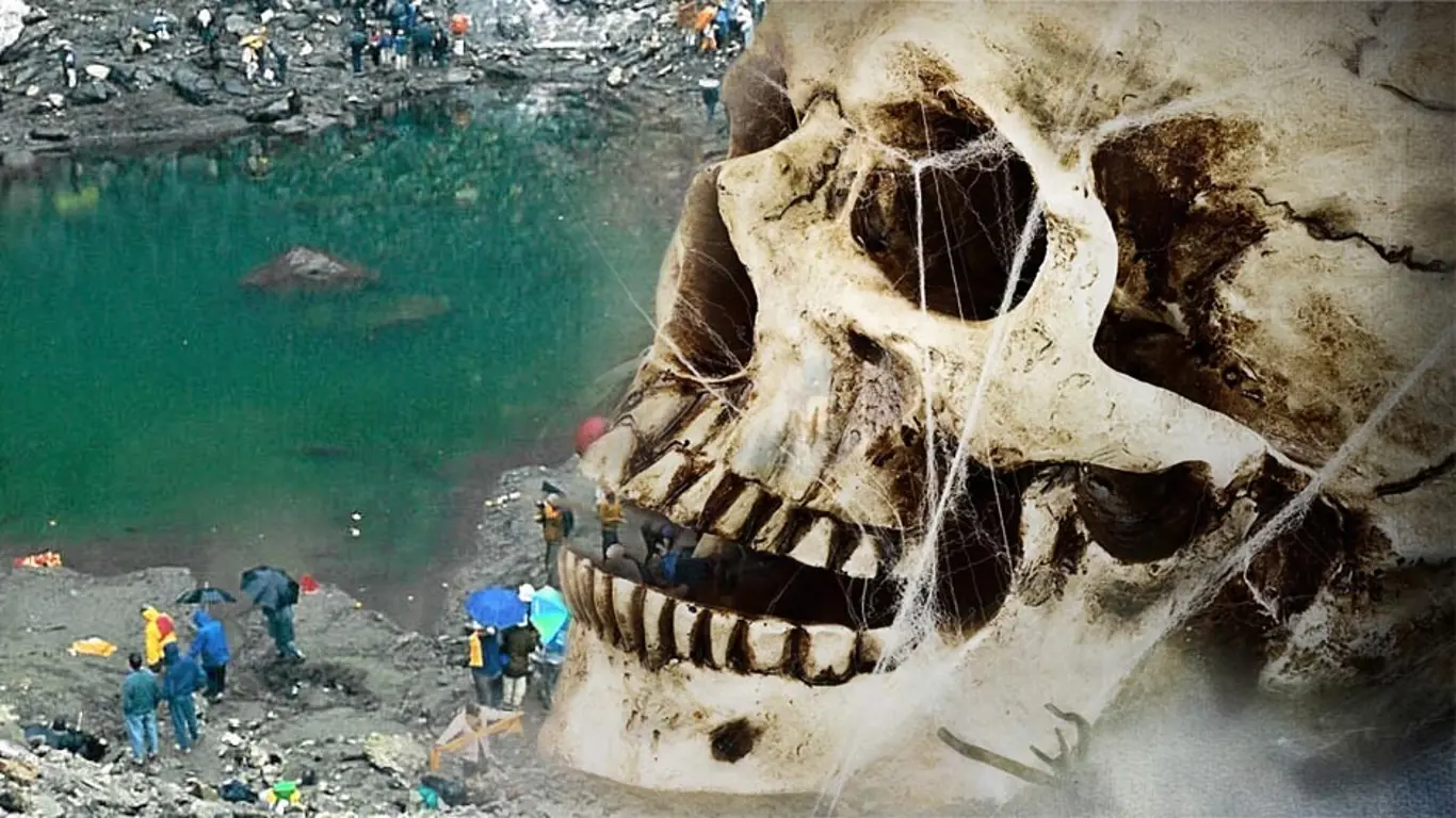 Jezero Rúp Kund je pouze pro silné povahy. 