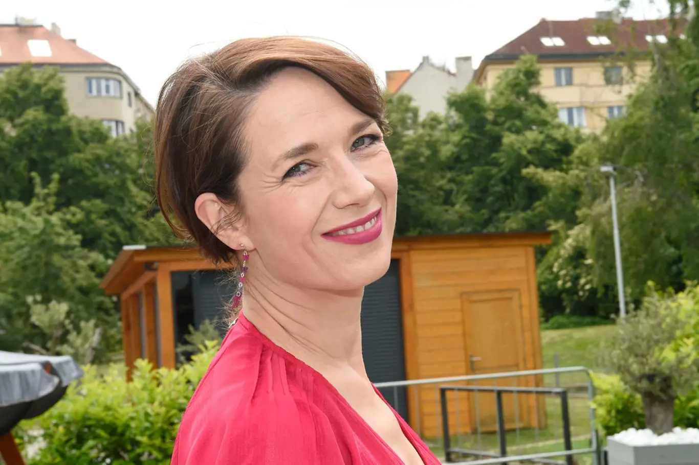 Tereza Kostková má doma krajtu