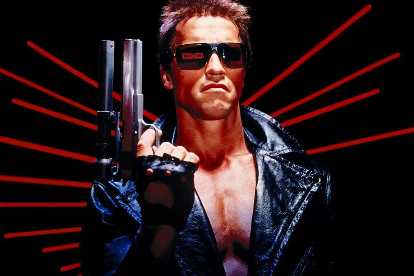 Arnold ve své nejslavnější roli – jako Terminátor
