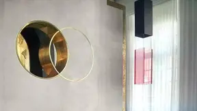 Netradiční design zdi, sedačky, stolku... Netradiční design zdi, sedačky, stolku...