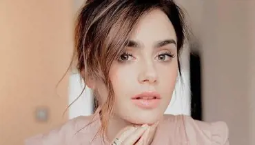 Ležérní obočí Lily Collins