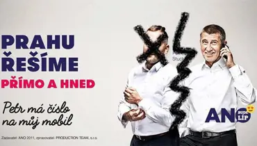 Asi nejvíc to slízla od internetových vtipálků kampaň ANO, zejména kvůli horentním nákladům a "číslu na šéfa"