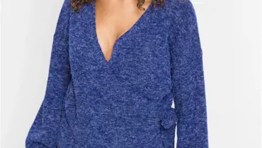 Zavinovací svetr, Bonprix, 599 Kč