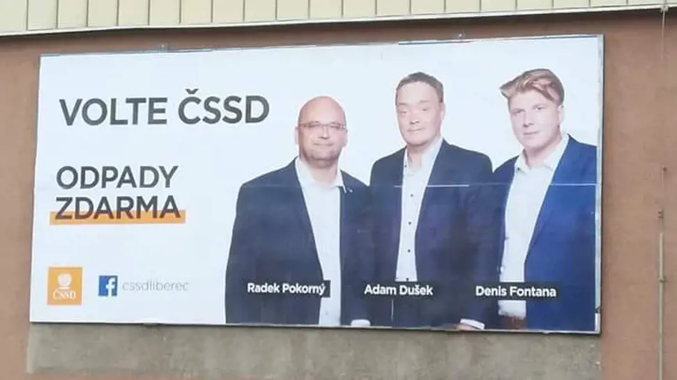 Odpady zdarma aneb trojice kandidátů ČSSD